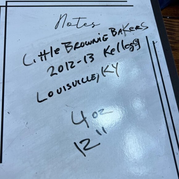 Little Brownie Plush Dog Toy With Blue Bandana 13" Beige Fluffy Stuffed Animal - Picture 9 of 9